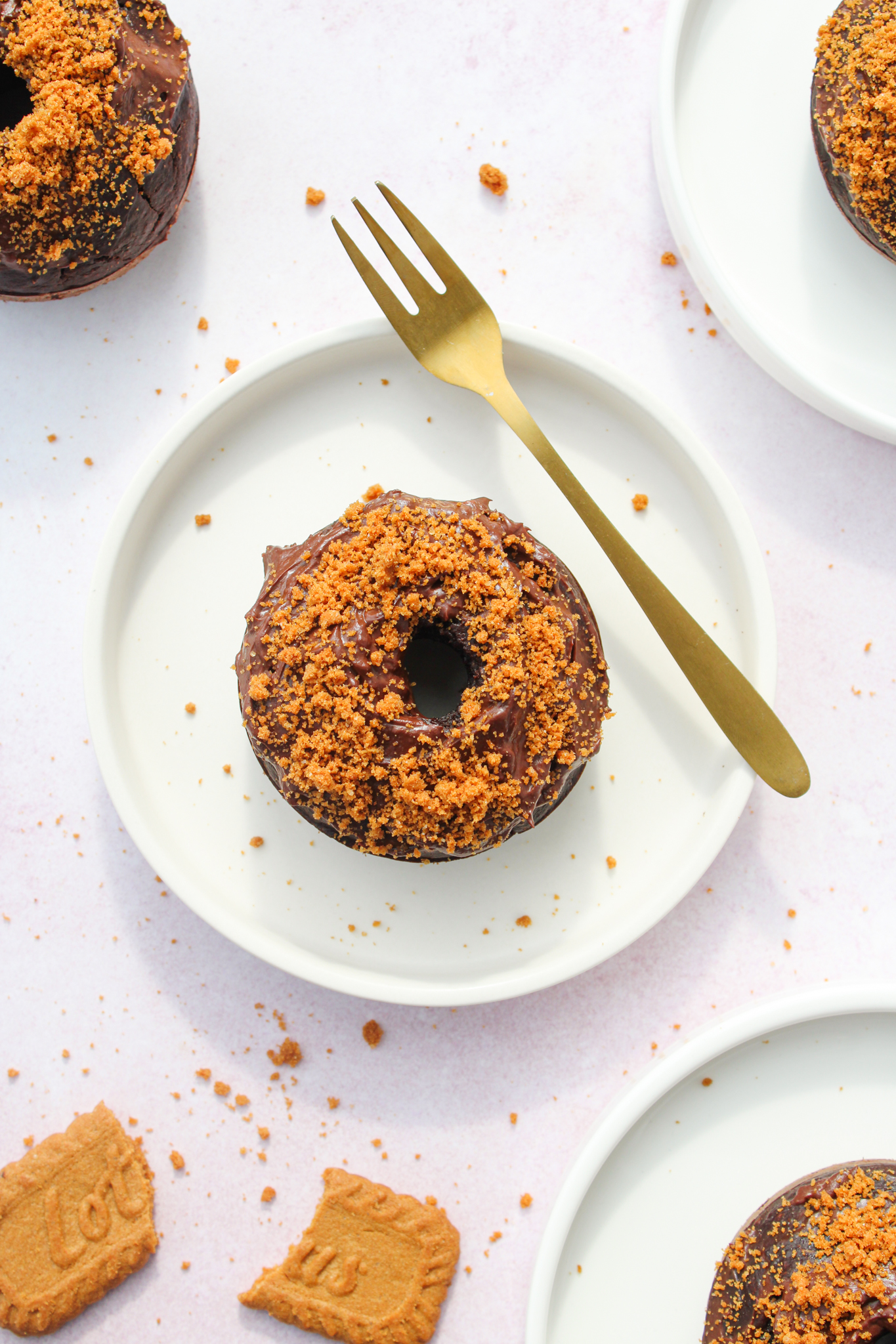 gezonde donuts chocolade frosting gezond lekker makkelijk snel biscoff speculoos