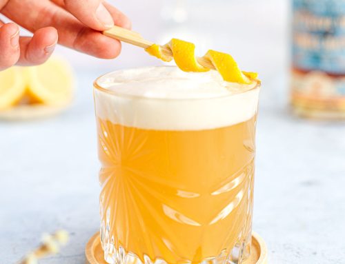 Cocktail: Lemon Sour met radler en whiskey